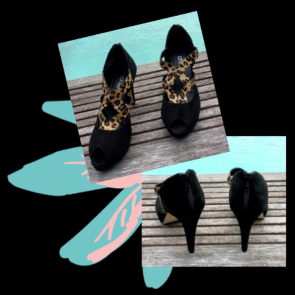 Chico's Leopard Heels - Picture 4 of 4